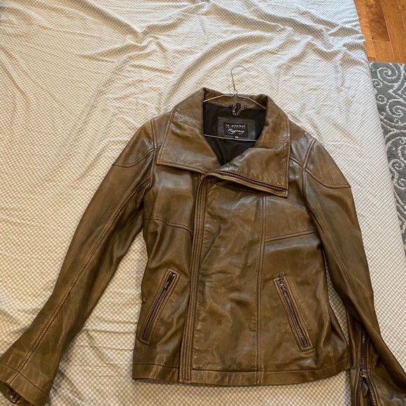 Real leather sweater - Picture 3 of 4